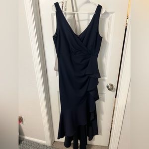 Navy long dress - formal